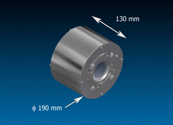 Optical Coating - Ion Beam Source - Coating Industry - Plasma Process Group — 6cm Source Part Measurement
