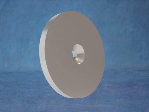 Optical Coating - Ion Beam Source - Coating Industry - Plasma Process Group — Alumina Backplate, Used in the Core of a Radio Frequency Neutralizer