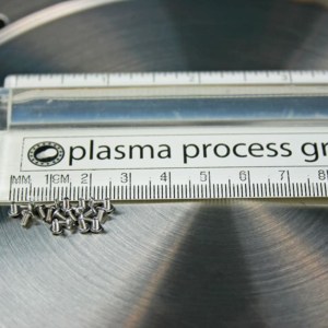 Optical Coating - Ion Beam Source - Coating Industry - Plasma Process Group — Spare Parts – 504072 x 20pcs 0-80 0.125 Screws SS
