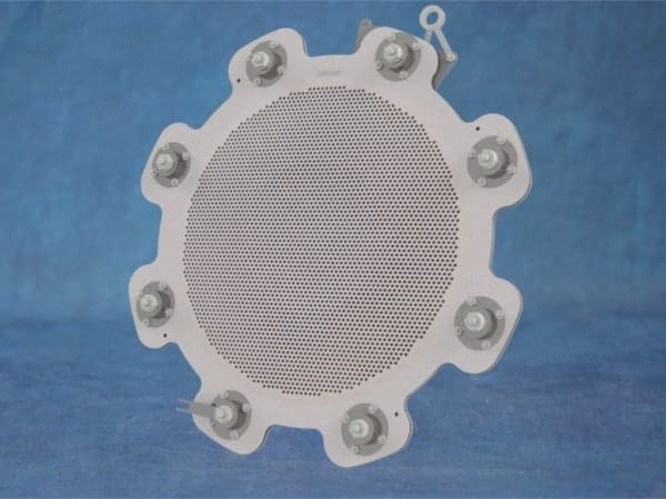 Optical Coating - Ion Beam Source - Coating Industry - Plasma Process Group — 504296B - 16 cm grid assembly, 3 grid, moly, 3 FP 104/72/40 cm, 065/035 spacing, S 020 thick