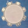 Optical Coating - Ion Beam Source - Coating Industry - Plasma Process Group — 504296B - 16 cm grid assembly, 3 grid, moly, 3 FP 104/72/40 cm, 065/035 spacing, S 020 thick