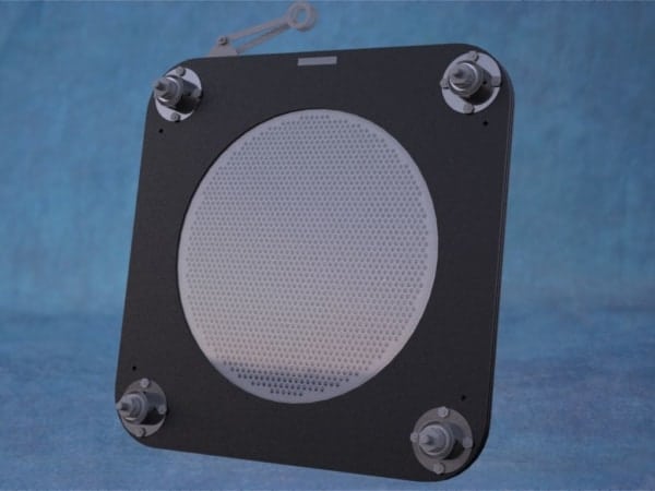 Optical Coating - Ion Beam Source - Coating Industry - Plasma Process Group — 505781A - 12 cm grid assembly, 3 grid, pyrolytic graphite for RF