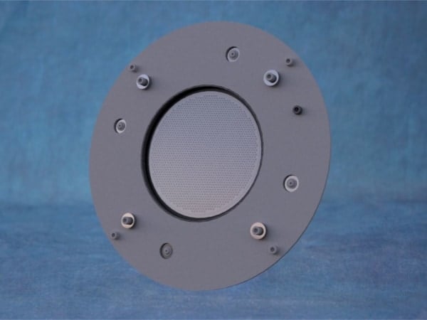 Optical Coating - Ion Beam Source - Coating Industry - Plasma Process Group — 505782A - 12 cm grid assembly, 3 grid, pyrolytic graphite with mount hardware