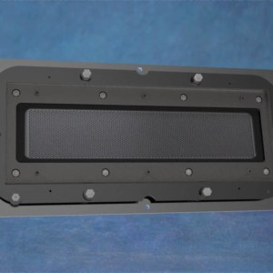 Optical Coating - Ion Beam Source - Coating Industry - Plasma Process Group — 505811A - 6×30 cm graphite 2 grid assembly with PPG M linear mount hardware