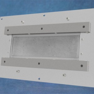 Optical Coating - Ion Beam Source - Coating Industry - Plasma Process Group — 505913A - 6×22 cm moly 3 grid convergent assembly with PPG S linear mount hardware