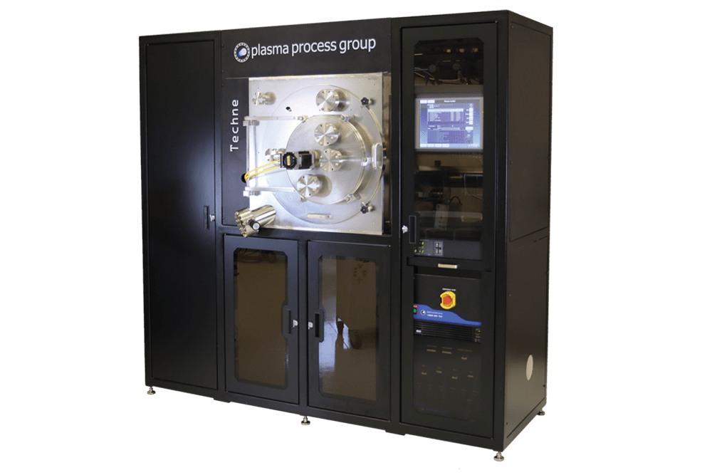 Plasma Process Group — Systems - The Techne is our ion beam assisted deposition tool for producing very high quality thin film optical coatings.