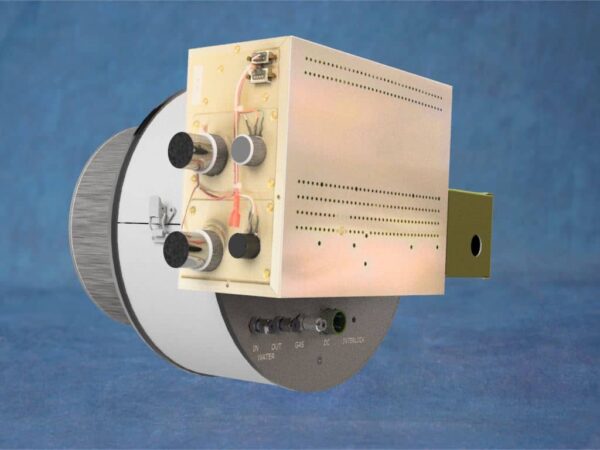 This is an image of a 12 cm flange mount interface kit.