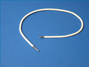 This image is of an Accel grid lead, 11-inches long.