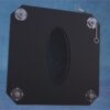 This is an image of a 16 cm graphite grid assembly with an elliptical beam pattern.