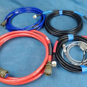 This is an image of the cable kit required to run an RF ion source.