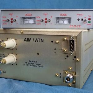 This is an image of a matching network and a controller for an RF source.