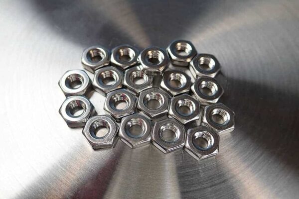 This is an image of 20 hex nuts.