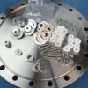 This is an image of spare parts required for a 6 by 22 grid assembly.